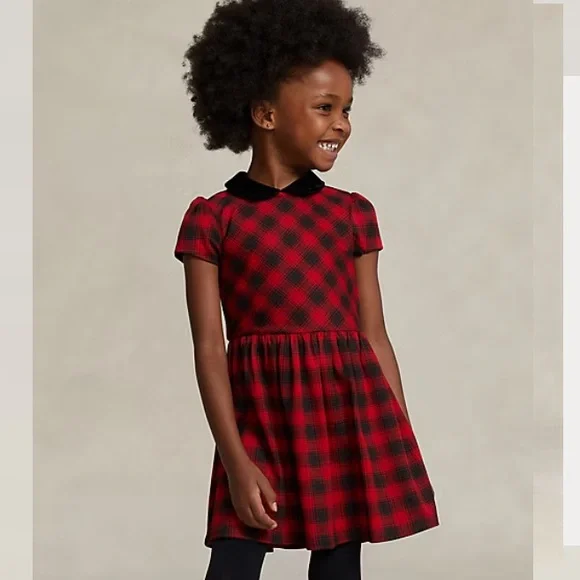 Ralph Lauren Buffalo Stretch Ponte Formal Dress - Picture 2 of 9